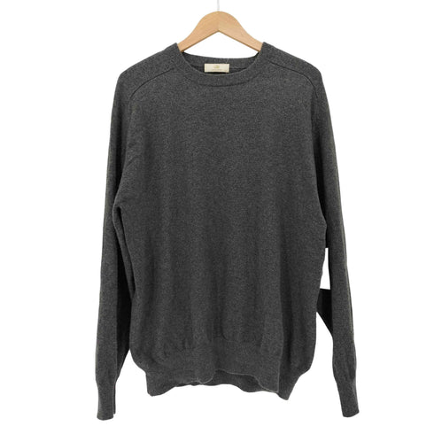 ミツコシ MITSUKOSHI カシミア ハイゲージ クルーネック ニット セーター メンズ JPN:XL