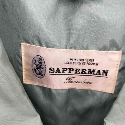 SAPPERMAN ロングスリーブ ジップフライ ジャケット レディース M