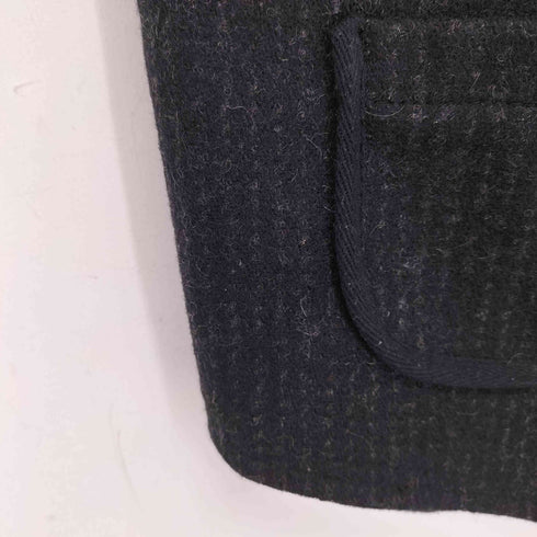 ウールリッチ WOOLRICH 00s ウール ストライプ ジップアップ ワークベスト メンズ import:L