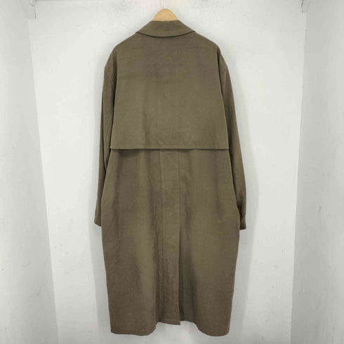 ローレンラルフローレン LAUREN RALPH LAUREN 90-00s ナイロン混 ステンカラー ロングコート メンズ 42L