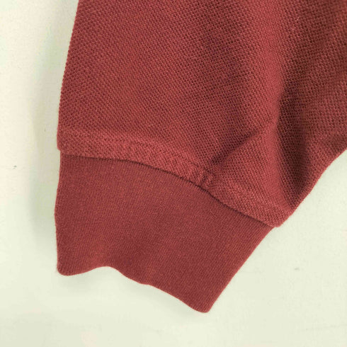トミーヒルフィガー TOMMY HILFIGER 00s ロゴ刺繍 ロングスリーブ ポロシャツ メンズ import:L