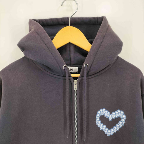 ARAKI SINREI LOVE ZIP HOODIE メンズ