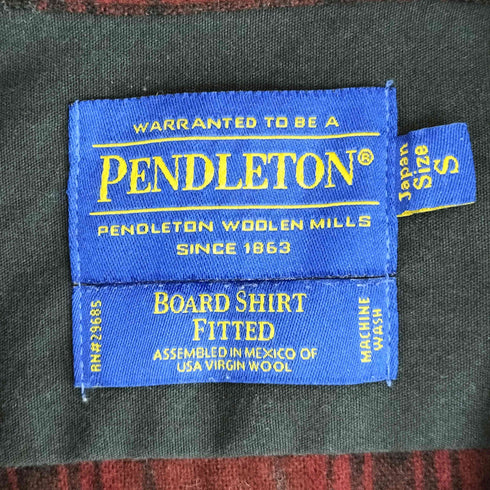 ペンドルトン PENDLETON 00s 150years BOARD SHIRT JAPAN SIZE マドラスチェック ボードシャツ メンズ JPN:S
