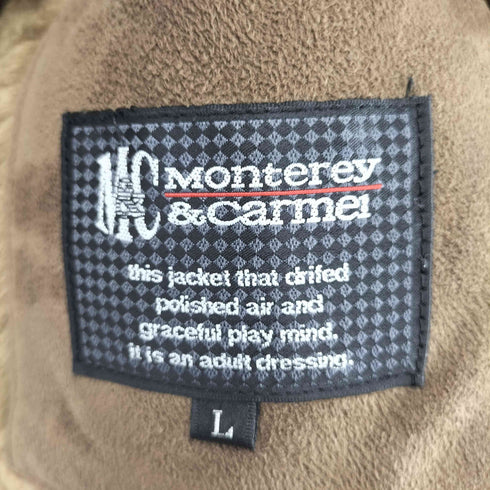 monterey&carmel フェイクムートンジャケット メンズ import:L