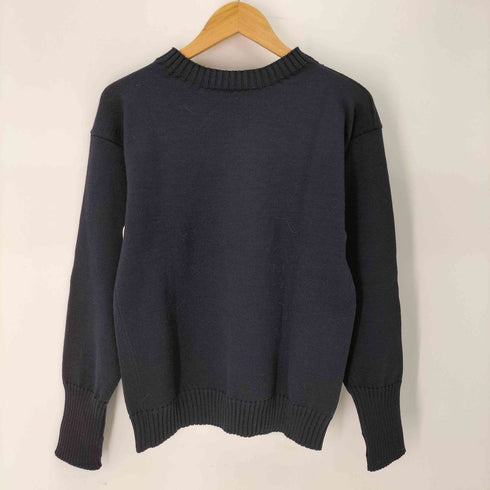 アンデルセンアンデルセン ANDERSEN-ANDERSEN イタリア製 ウールクルーネックサムホールニット セーター メンズ import:S