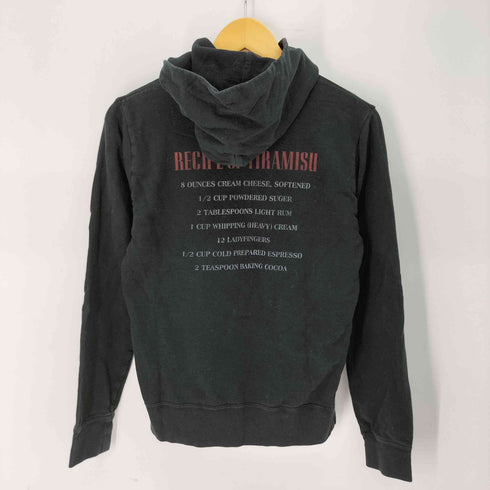 ヒステリックグラマー HYSTERIC GLAMOUR RECIPE OF TIRAMISU HOODIE レディース import:M