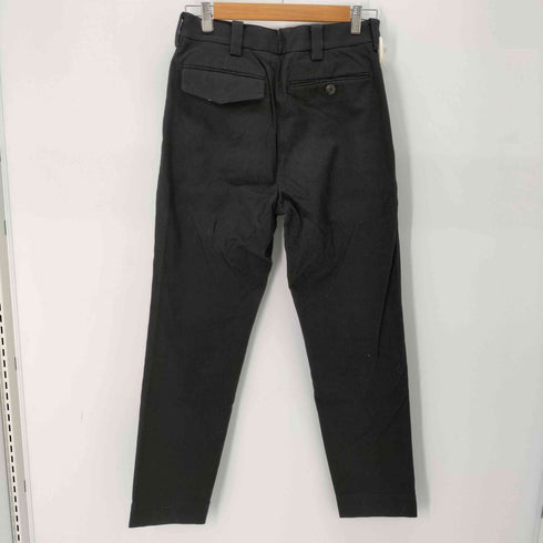 マーガレットハウエル MARGARET HOWELL 18AW WASHED COTTON TWILL PANTS ウォッシュド コットンツイルパンツ スラックスパンツ メンズ JPN:S