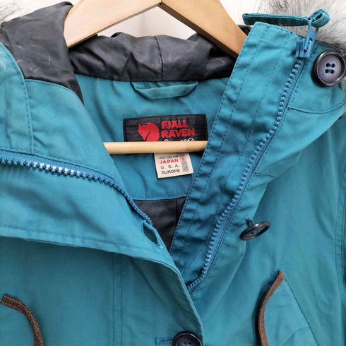 フェールラーベン FJALL RAVEN ファーフードモッズコート レディース JPN:S