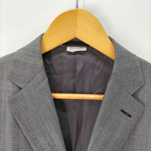 コムデギャルソンオムドゥ COMME des GARCONS HOMME DEUX ヘリンボーン ストライプ ウール 3B テーラードジャケット メンズ JPN:S