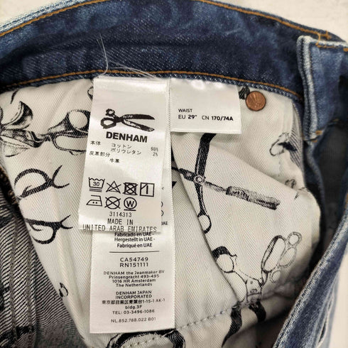 デンハム DENHAM RAZOR Candiani SLIM FIT ストレッチデニム メンズ