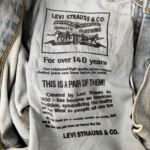 リーバイス Levis 英国製 EURO ユーロ リーバイス デニムパンツ レディース 28X30
