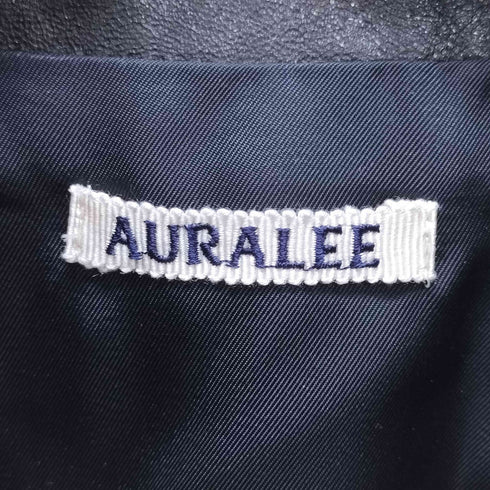 オーラリー AURALEE 25AW LAMB LEATHER ZIP BLOUSON メンズ JPN:3