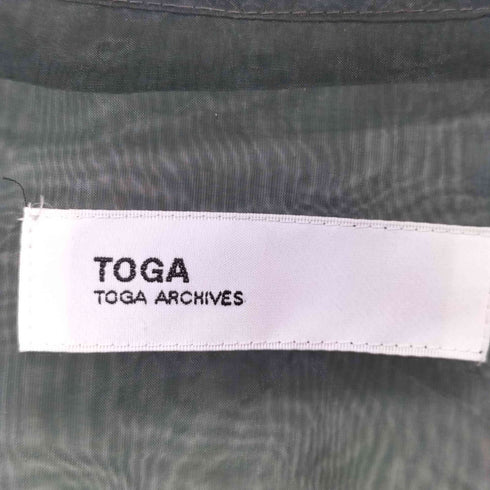 トーガアーカイブス TOGA ARCHIVES シアー シャツブラウス レディース