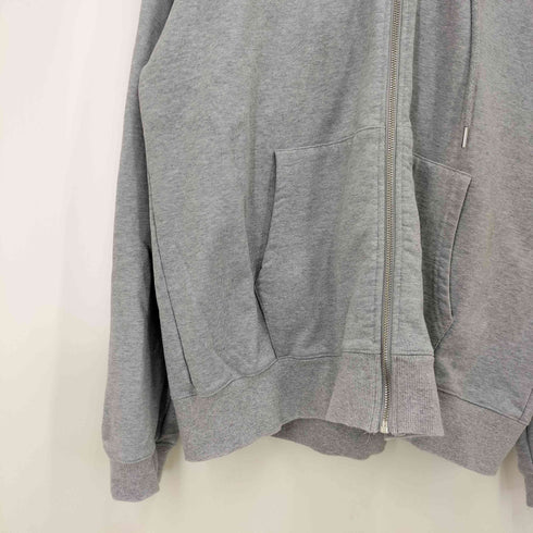 AIVER ヘビーウエイト 刺繍 ラグラン フルジップパーカー メンズ JPN:L