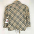 バーバリーブルーレーベル BURBERRY BLUE LABEL ノバチェック 7分丈 スキッパーシャツ レディース JPN:38