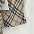 バーバリーブルーレーベル BURBERRY BLUE LABEL ノバチェック 7分丈 スキッパーシャツ レディース JPN:38