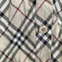 バーバリーブルーレーベル BURBERRY BLUE LABEL ノバチェック 7分丈 スキッパーシャツ レディース JPN:38