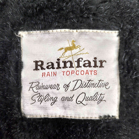 RAINFAIR ボアライナー付き ステンカラーコート メンズ US:40
