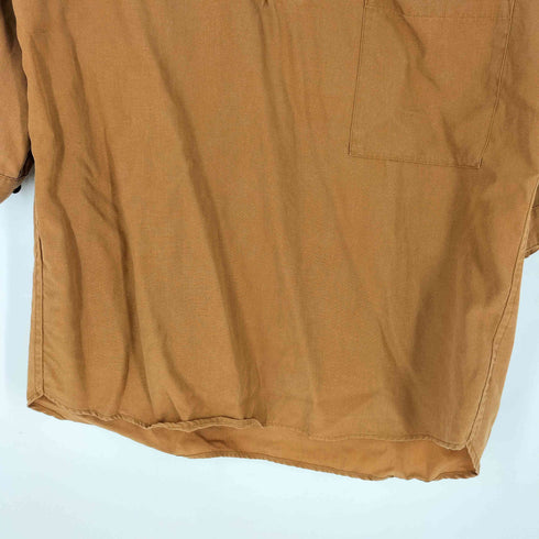 GARAGE.U.W ハーフボタン リネン プルオーバー シャツ メンズ JPN:46