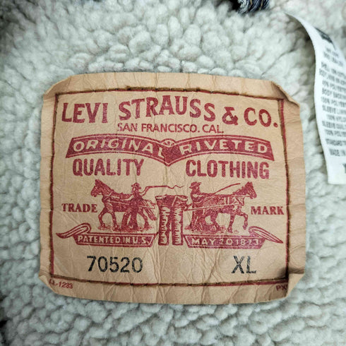 リーバイス Levis 00S 70520 裏ボア デニムジャケット メンズ import:XL