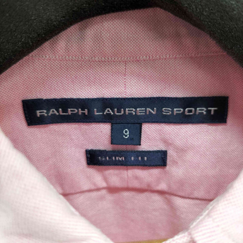 ラルフローレンスポーツ RALPH LAUREN SPORT スリムフィット オックスフォード ボタンダウンシャツ レディース 9