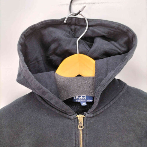 ポロバイラルフローレン Polo by RALPH LAUREN コットン ジップアップ パーカー レディース 140
