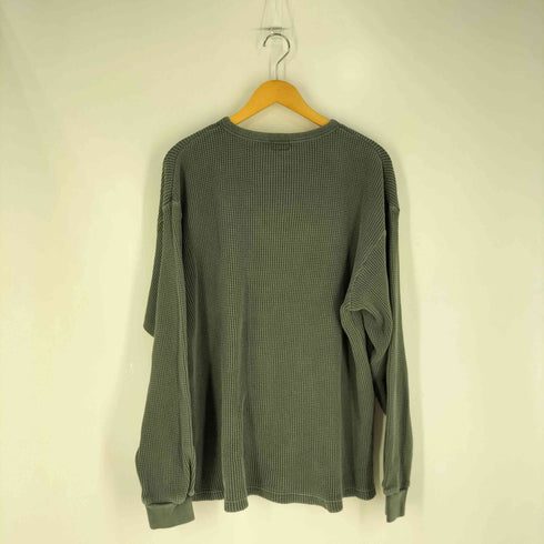ショット Schott THERMAL PIGMENT HENRY NECK T-SHIRT メンズ import:XL