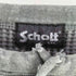 ショット Schott THERMAL PIGMENT HENRY NECK T-SHIRT メンズ import:XL