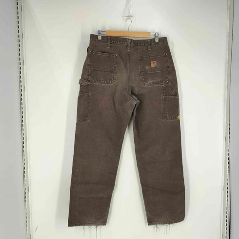 カーハート Carhartt メキシコ製 ORIGINAL DUNGAREE FIT ダブルニー ペインターパンツ メンズ 35×32