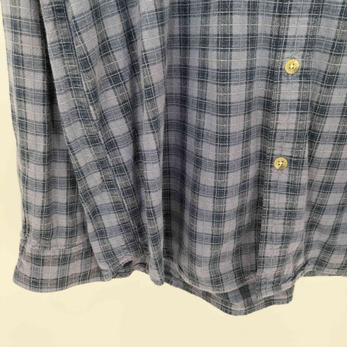 コロンビア Columbia 00s インド綿 チェック ボタンダウン L/S シャツ メンズ import:XL