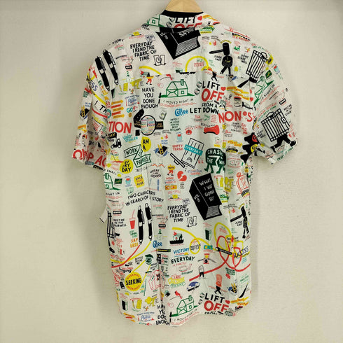 ルーカ RVCA 総柄プリント S/S シャツ メンズ import:L