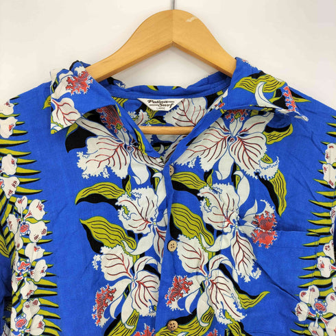 Patina Surf レーヨン 花柄 アロハシャツ メンズ import:L
