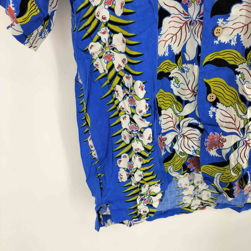 Patina Surf レーヨン 花柄 アロハシャツ メンズ import:L