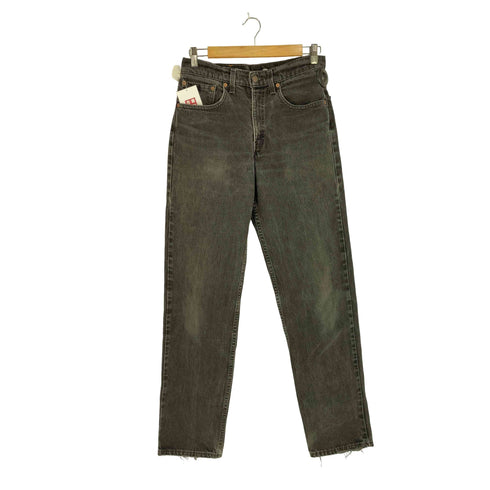 リーバイス Levis 00S USA製550 RELAXED FIT 後染めブラック テーパードデニム メンズ 31×34