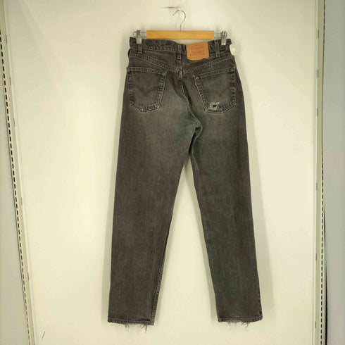 リーバイス Levis 00S USA製550 RELAXED FIT 後染めブラック テーパードデニム メンズ 31×34