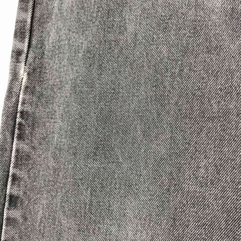 リーバイス Levis 00S USA製550 RELAXED FIT 後染めブラック テーパードデニム メンズ 31×34