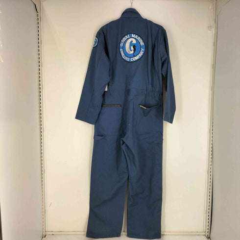 ディッキーズ Dickies 90S メキシコ製 TALONジップ 企業ロゴ刺繍 ワッペン オールインワン つなぎ メンズ 42