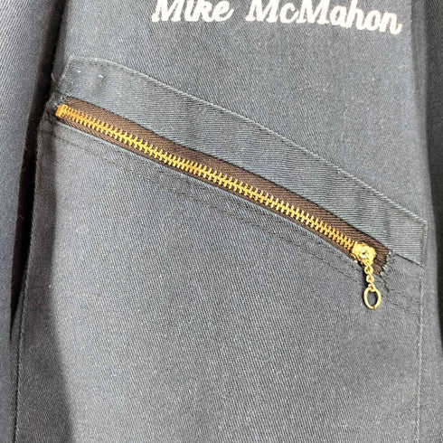 ディッキーズ Dickies 90S メキシコ製 TALONジップ 企業ロゴ刺繍 ワッペン オールインワン つなぎ メンズ 42