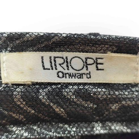 LIRIOPE ONWARD ゼブラ柄 ドットチュールスカート レディース