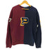 ポロラルフローレン POLO RALPH LAUREN パイルロゴ ワッペン ドッキング クルーネック スウェット メンズ import:L
