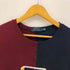 ポロラルフローレン POLO RALPH LAUREN パイルロゴ ワッペン ドッキング クルーネック スウェット メンズ import:L