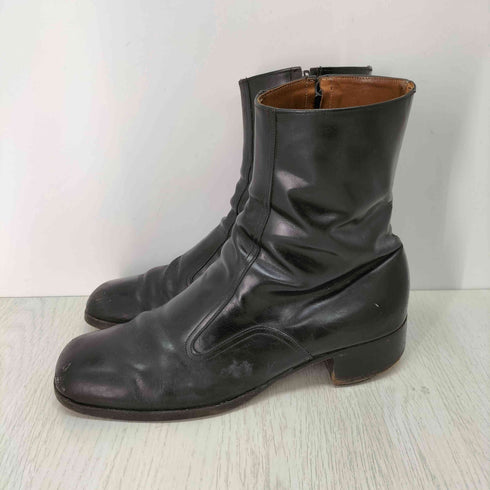 フローシャイム FLORSHEIM スクエアトゥ レザー サイドジップ ブーツ メンズ US:9