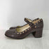 クラークス Clarks メリージェーン シューズ レザー ヒール レディース JPN:24