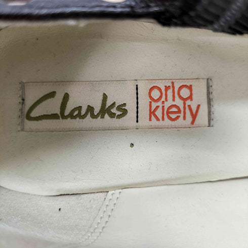 クラークス Clarks メリージェーン シューズ レザー ヒール レディース JPN:24