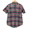 ポロバイラルフローレン Polo by RALPH LAUREN AUTHENTIC BLEEDING MADRAS CLASSIC FIT MADRAS インド製 コットン マドラス チェック S/S シャツ メンズ import:M