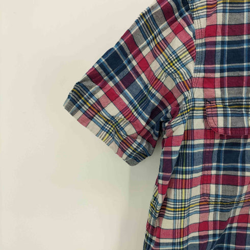 ポロバイラルフローレン Polo by RALPH LAUREN AUTHENTIC BLEEDING MADRAS CLASSIC FIT MADRAS インド製 コットン マドラス チェック S/S シャツ メンズ import:M