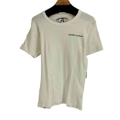 ヒステリックグラマー HYSTERIC GLAMOUR SEARCH AND DESTROY ロゴプリント S/S TEE メンズ import:S
