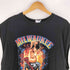 00S USA製 DELTA PRO WEIGHTボディ MILWAUKEE セクシーガール ファイヤー バイク プリント ノースリーブ Tシャツ メンズ import:XL