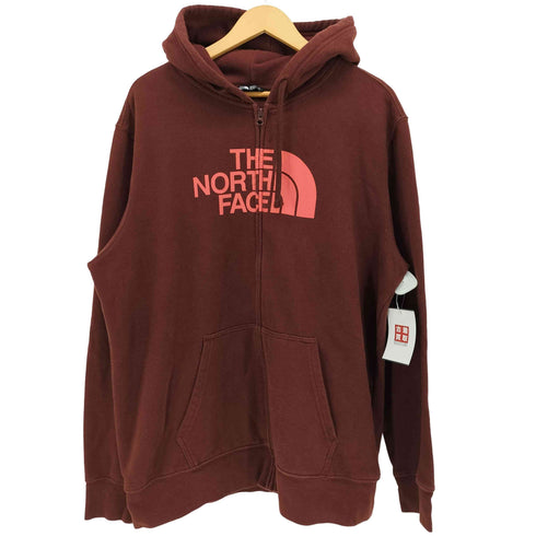 ザノースフェイス THE NORTH FACE フロント ロゴ ジップアップ パーカー メンズ import:XL