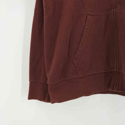 ザノースフェイス THE NORTH FACE フロント ロゴ ジップアップ パーカー メンズ import:XL
